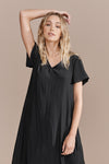 Tjana Tee Dress- Coal