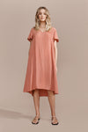 Tjana Tee Dress- Earthy Pink