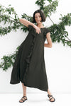 Kirja Dress- Olive