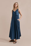 Sisus Dress- Ink Blue