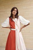 Spliced Flata Dress
