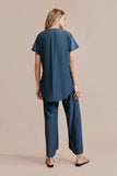 Laulu Tee- Ink Blue
