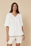 Iver Top in Ivory