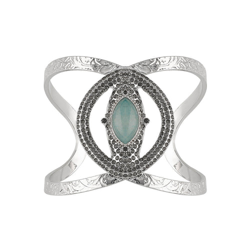 Whisper Sea Cuff- Silver