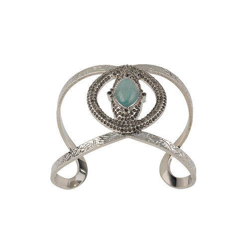 Whisper Sea Cuff- Silver