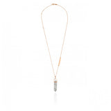 Mineral Necklace- White Howlite