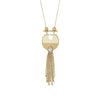 Wildest Dreams Pendant Necklace- White Howlite