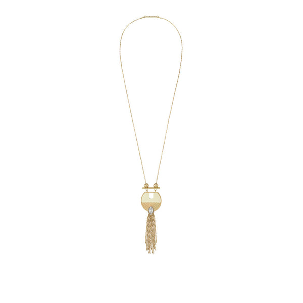 Wildest Dreams Pendant Necklace- White Howlite