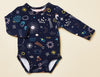 Long Sleeve Bodysuit- Milky Way