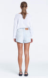 Zed Mom Denim Short- Washed Blue