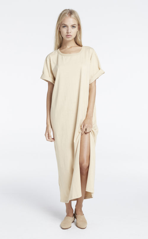 Exposure Maxi Dress- Tan