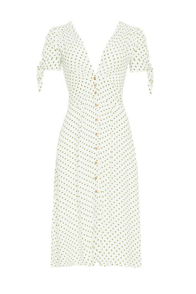 Billie Midi Dress- Lula Dot Print