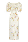 Emery Embroidered Midi Dress