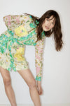 KENZIE PATCHWORK MINI DRESS
