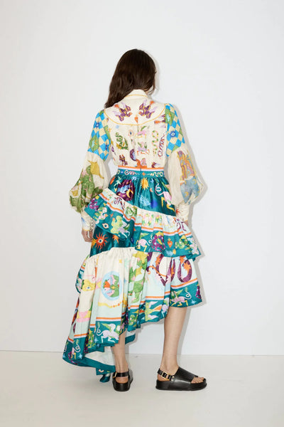 LOU BALLOON SLEEVE SHIRT