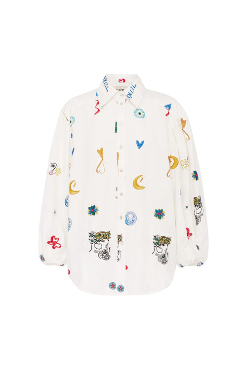Soleil Embroidered Shirt