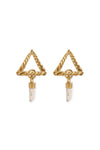 LUNA TRIANGLE EARRINGS