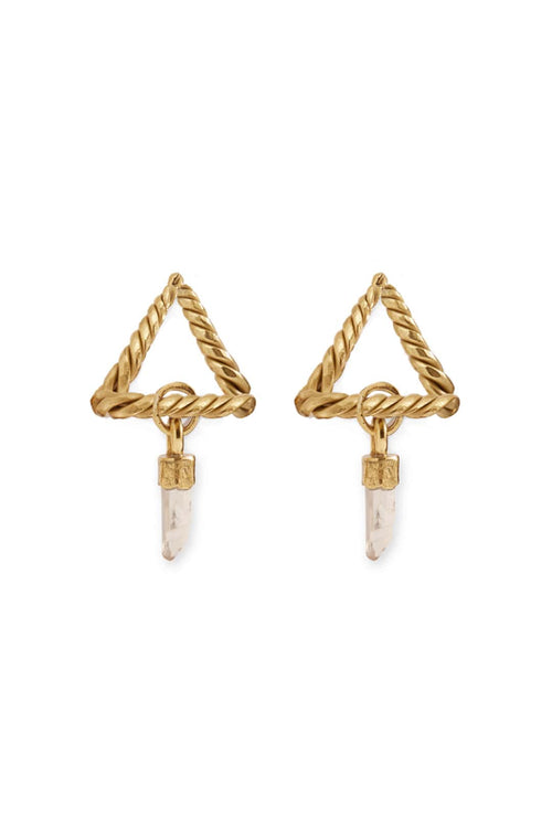 LUNA TRIANGLE EARRINGS