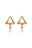 LUNA TRIANGLE EARRINGS