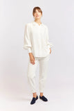 SOHO LINEN SHIRT IN IVORY