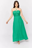 Como Dress- Emerald