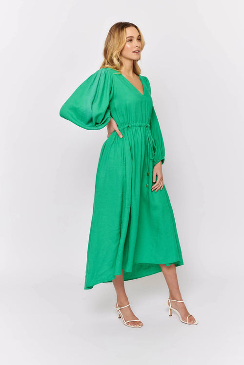 Lambada Dress In Emerald