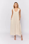 Nova Dress- Chai Beige