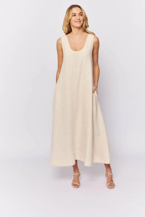 Nova Dress- Chai Beige