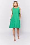 Twiggy Dress- Emerald