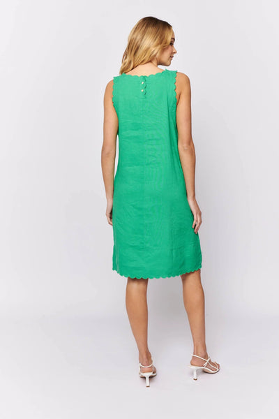 Twiggy Dress- Emerald