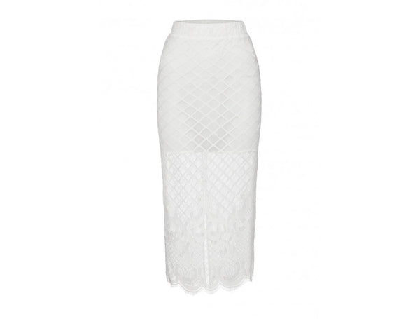 Rosetta Skirt- White