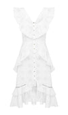 Clare De Lune Dress- White