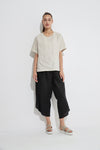 3/4 Pants- Black