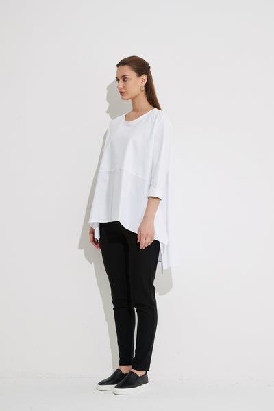 Ava 3/4 Top- White