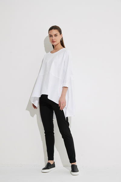 Ava 3/4 Top- White