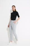 Drawcord Lounge Pant- Grey Marle