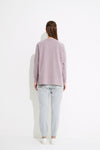 Embossed Sweat- Lilac