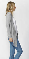 Melbourne Cardigan- Silver