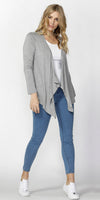 Melbourne Cardigan- Silver