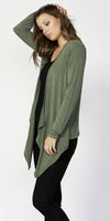 Melbourne Cardigan- Sage Marle