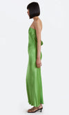 Moon Dance Strapless Dress- Sweet Pea Green