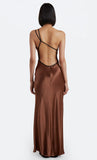 Kehlani Maxi Dress- Chocolate