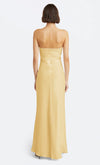 Cynthia Strapless Maxi Dress- Straw