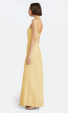 Cynthia Strapless Maxi Dress- Straw