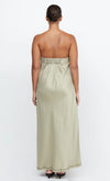 TILLIE STRAPLESS MAXI DRESS- SAGE