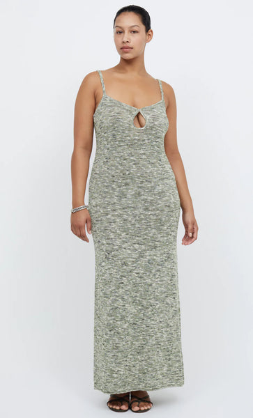 Willow Knit Maxi Dress- Sage Marle