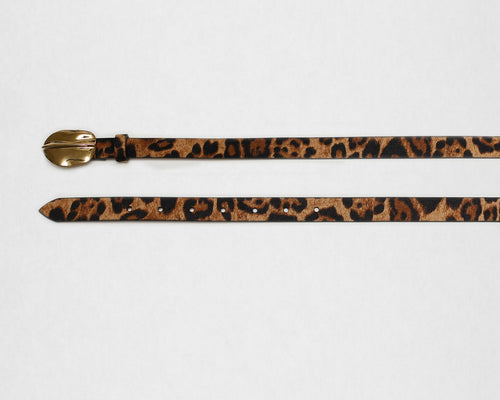 Yves Leopard Belt