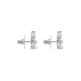 Dark Romance Petite Floral Stud Earring