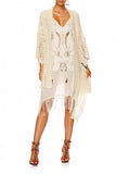 Tassel Hem Short Kaftan- Love Weave