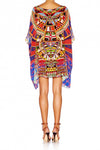 Short Round Neck Kaftan- Rainbow Warrior